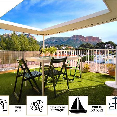 Sunset Garden - Roof Top 45 M2 Vue Mer / Cap Canaille Каси Екстериор снимка